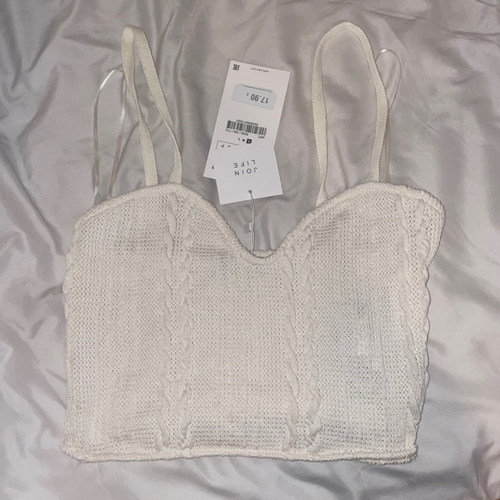 zara knit top